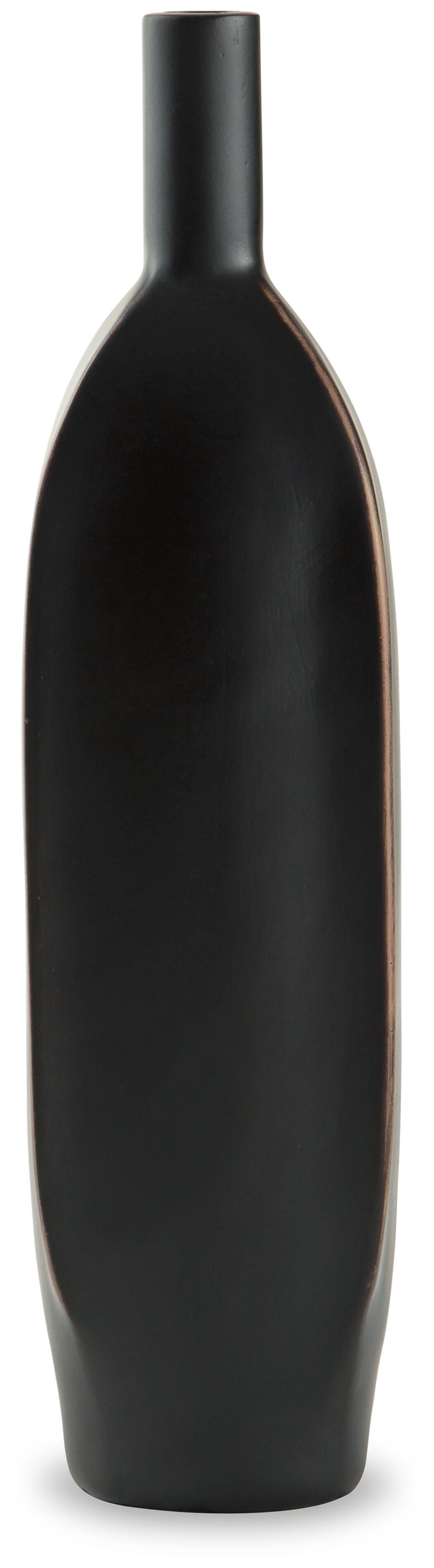 Rhaveney Black Vase from Ashley - Luna Furniture