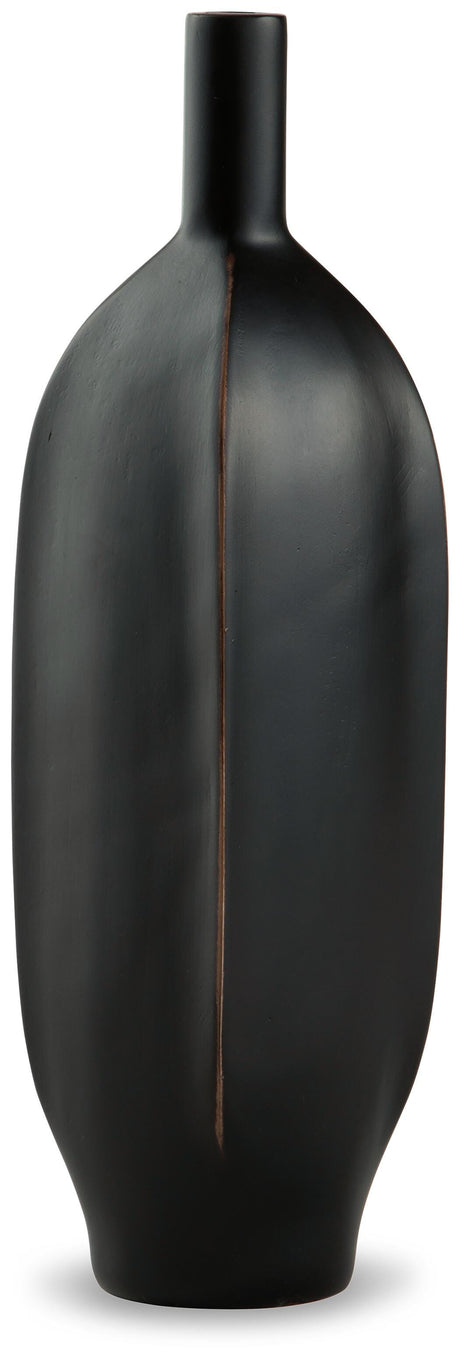 Rhaveney Black Vase from Ashley - Luna Furniture