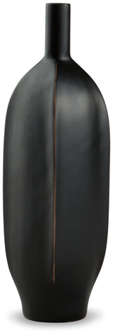 Rhaveney Black Vase from Ashley Furniture - Luna Furniture