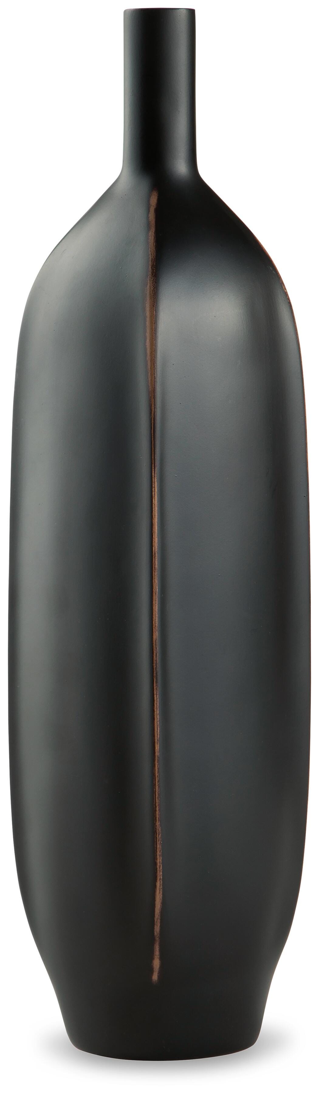 Rhaveney Black Vase from Ashley - Luna Furniture
