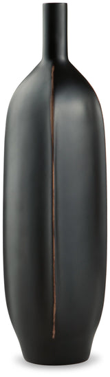 Rhaveney Black Vase from Ashley - Luna Furniture