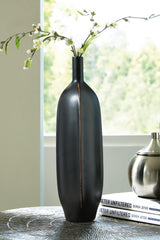 Rhaveney Black Vase from Ashley - Luna Furniture