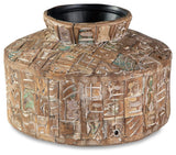 Meltland Natural/Black Vase from Ashley Furniture - Luna Furniture
