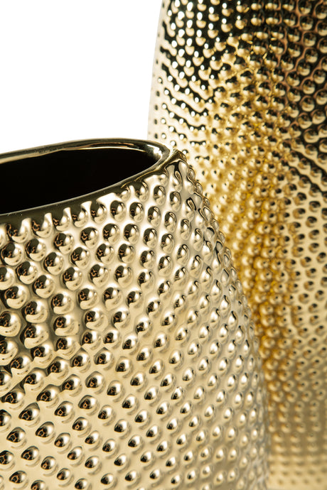 Efim Gold Finish Vase from Ashley - Luna Furniture