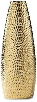 Efim Gold Finish Vase from Ashley Furniture - Luna Furniture