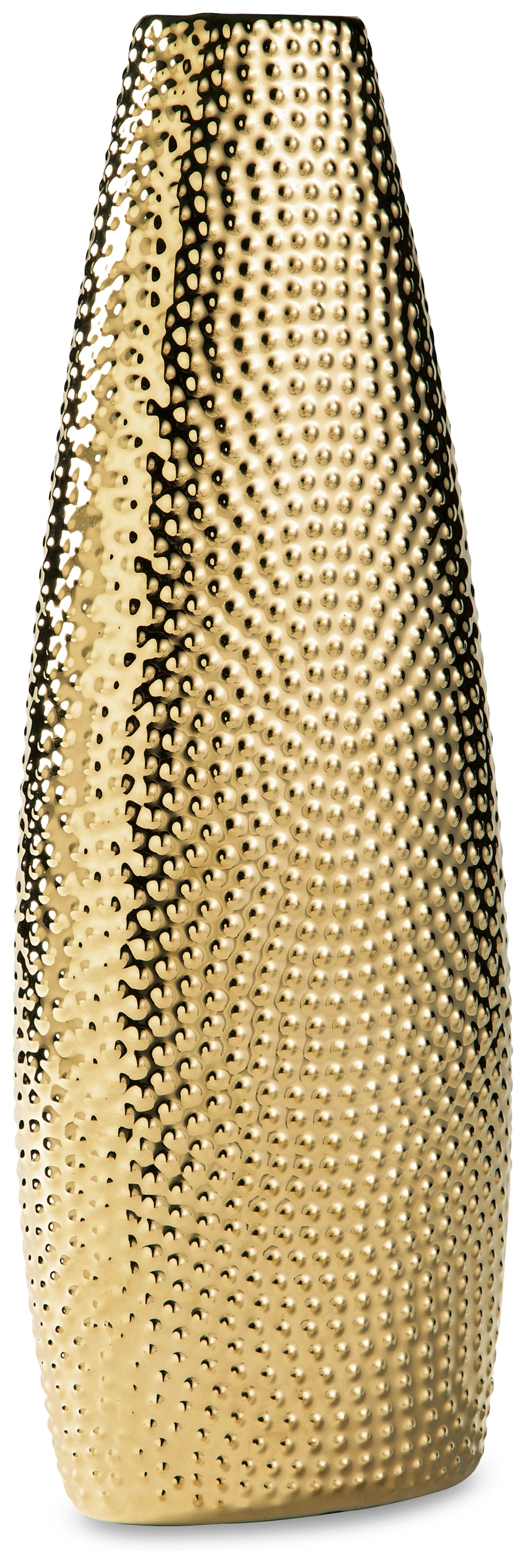 Efim Gold Finish Vase from Ashley - Luna Furniture