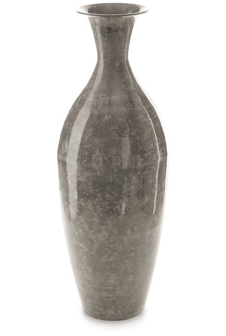 Brockwich Antique Gray Vase from Ashley - Luna Furniture