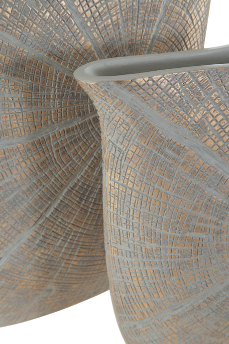 Ardenley Antique Gold Finish Vase from Ashley - Luna Furniture