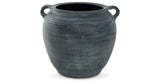 Meadie Distressed Blue Vase from Ashley Furniture - Luna Furniture