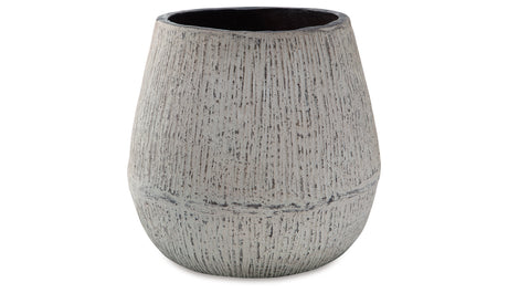 Claymount Distressed Brown Vase from Ashley - Luna Furniture