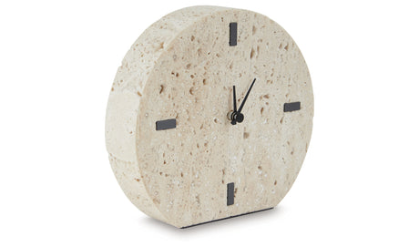 Donfordson Beige Table Clock from Ashley - Luna Furniture
