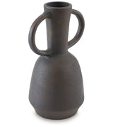 Aadeen Distressed Brown Vase from Ashley - Luna Furniture