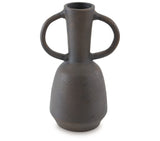 Aadeen Distressed Brown Vase from Ashley - Luna Furniture