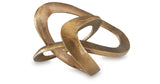 Dunnruck Antique Brass Finish Sculpture from Ashley - Luna Furniture