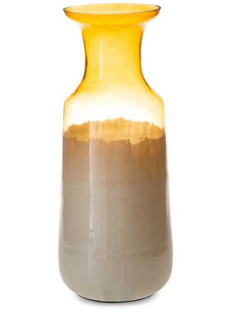 Wynburg White/Amber Vase from Ashley - Luna Furniture