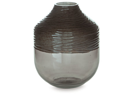 Harpwick Metallic Gray Vase from Ashley Furniture - Luna Furniture