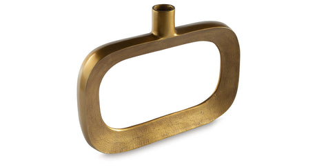 Lawtonville Antique Gold Finish Vase from Ashley Furniture - Luna Furniture