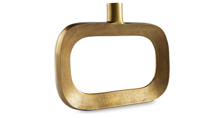 Lawtonville Antique Gold Finish Vase from Ashley Furniture - Luna Furniture