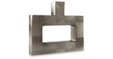 Wrengrove Antique Nickel Finish Vase from Ashley Furniture - Luna Furniture