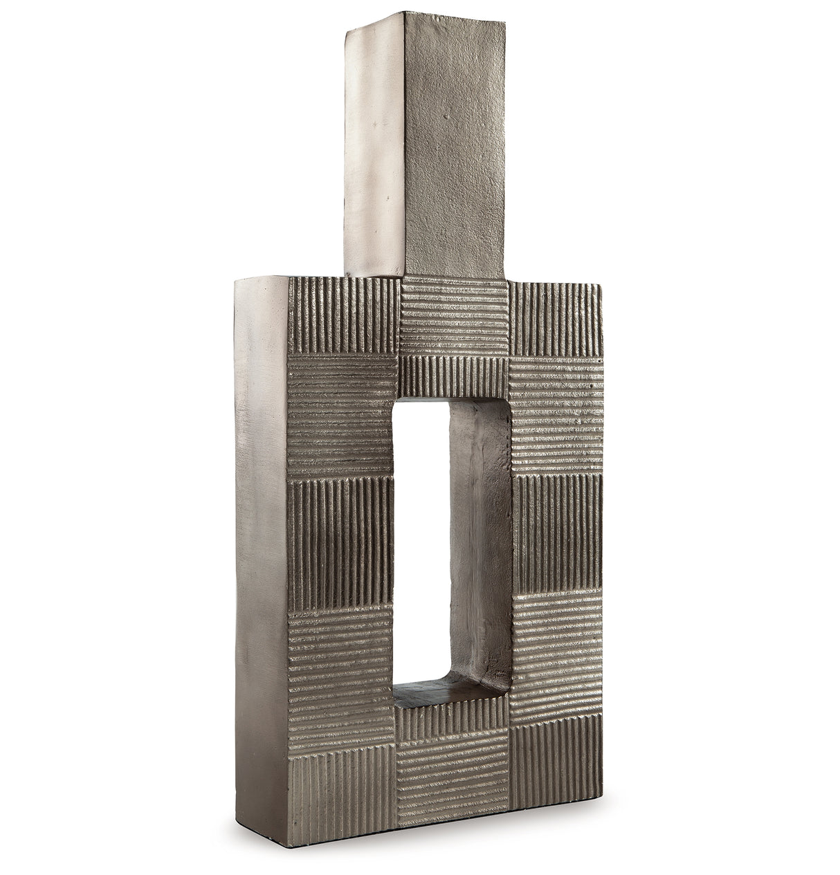 Wrengrove Antique Nickel Finish Vase from Ashley Furniture - Luna Furniture