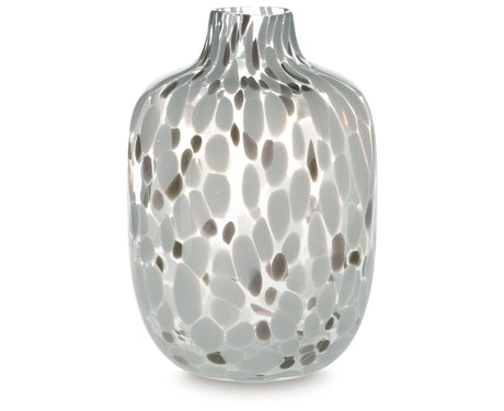 Keelton White/Taupe/Pink Vase from Ashley Furniture - Luna Furniture