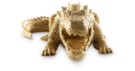 Lauretman Antique Gold Finish Sculpture from Ashley - Luna Furniture