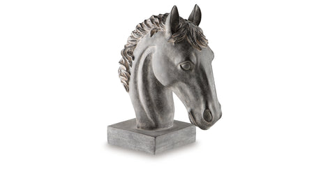 Carnlow Antique Black Sculpture from Ashley Furniture - Luna Furniture