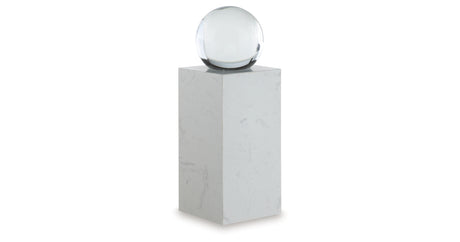 Sellner Clear/White Sculpture from Ashley - Luna Furniture