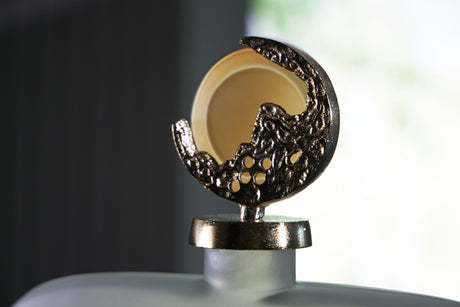 Acario Taupe/Gold Finish Jar from Ashley - Luna Furniture