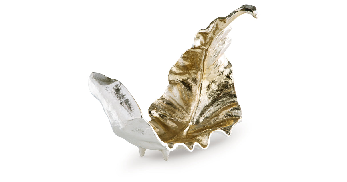 Darinsen Gold/Silver Finish Sculpture from Ashley - Luna Furniture