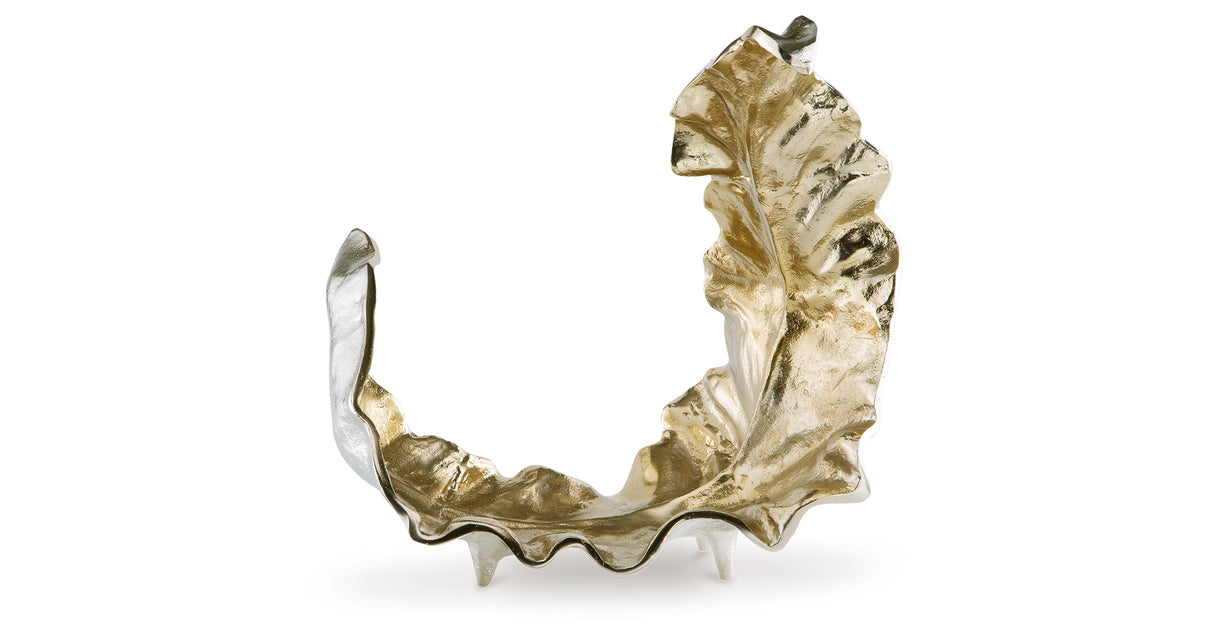 Darinsen Gold/Silver Finish Sculpture from Ashley - Luna Furniture