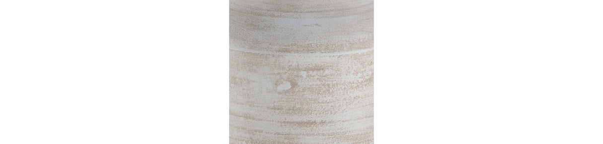 Meadie Distressed White Vase from Ashley Furniture - Luna Furniture