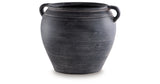 Meadie Distressed Black Vase from Ashley - Luna Furniture