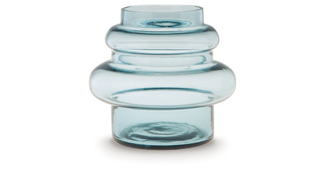 Vallmen Blue Vase from Ashley - Luna Furniture