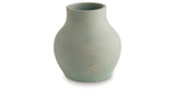 Baychester Antique Green Vase from Ashley - Luna Furniture