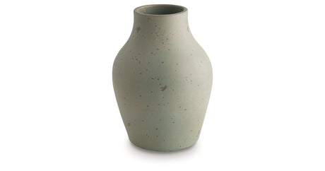 Baychester Antique Green Vase from Ashley - Luna Furniture
