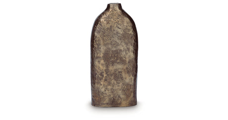 Wallmond Antique Brass Finish Vase from Ashley - Luna Furniture