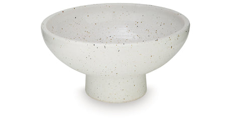 Dallinworth White/Black Bowl from Ashley Furniture - Luna Furniture