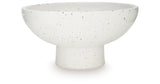 Dallinworth White/Black Bowl from Ashley Furniture - Luna Furniture