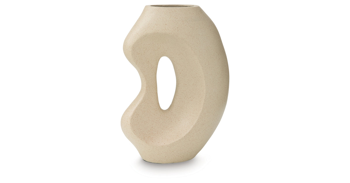 Odion Stone Vase from Ashley Furniture - Luna Furniture