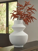 Naveen White Vase from Ashley Furniture - Luna Furniture