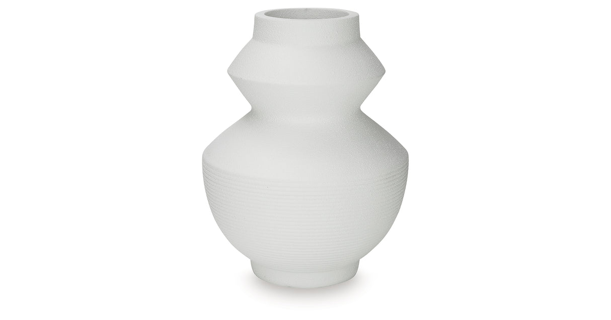 Naveen White Vase from Ashley Furniture - Luna Furniture
