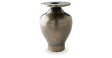 Fedorleigh Antique Brass Finish Vase from Ashley - Luna Furniture