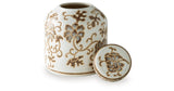 Adalham Cream/Brown Jar from Ashley Furniture - Luna Furniture