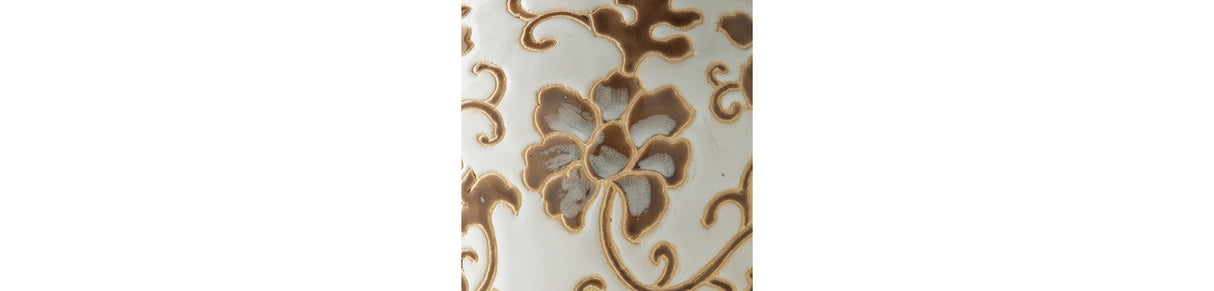 Adalham Cream/Brown Jar from Ashley Furniture - Luna Furniture