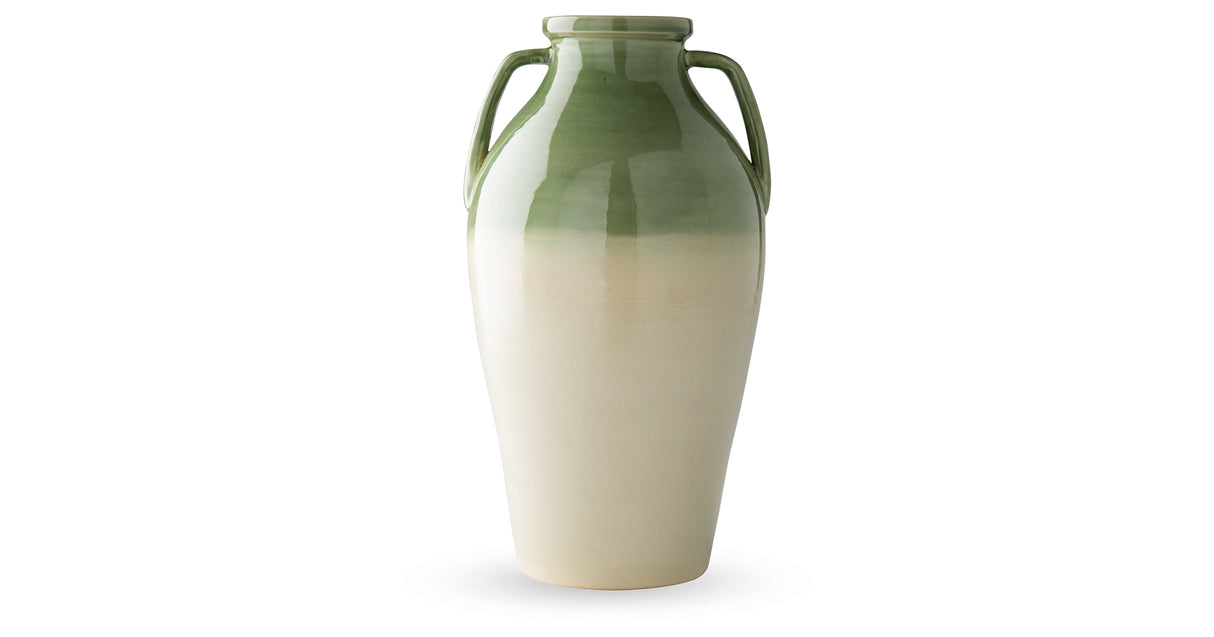 Andorbury Green/Beige Vase from Ashley Furniture - Luna Furniture