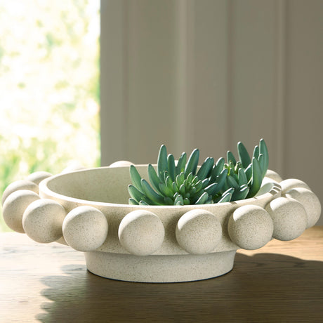 Leithwood Beige Bowl from Ashley - Luna Furniture