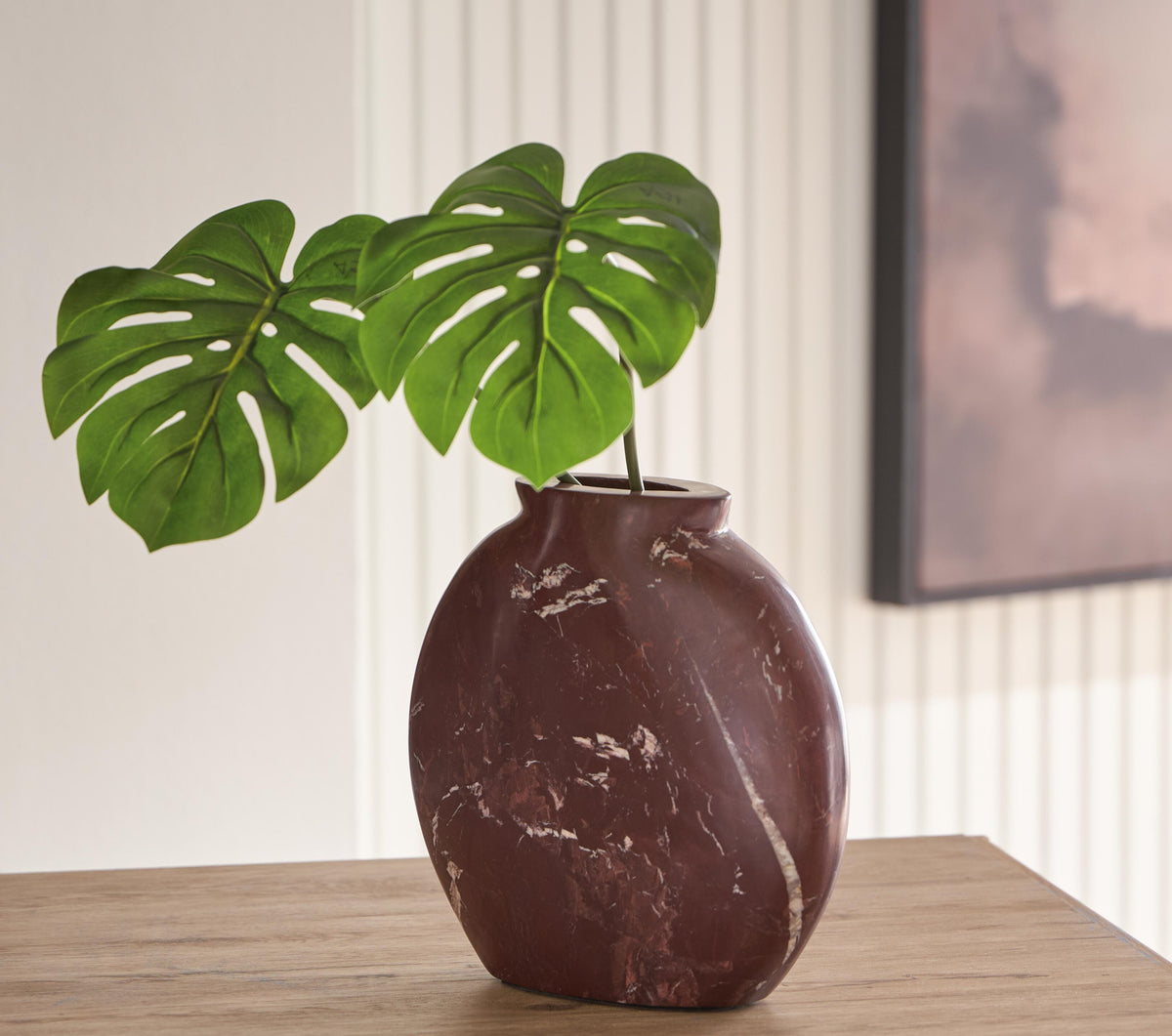 Dashner Red/White Vase from Ashley - Luna Furniture