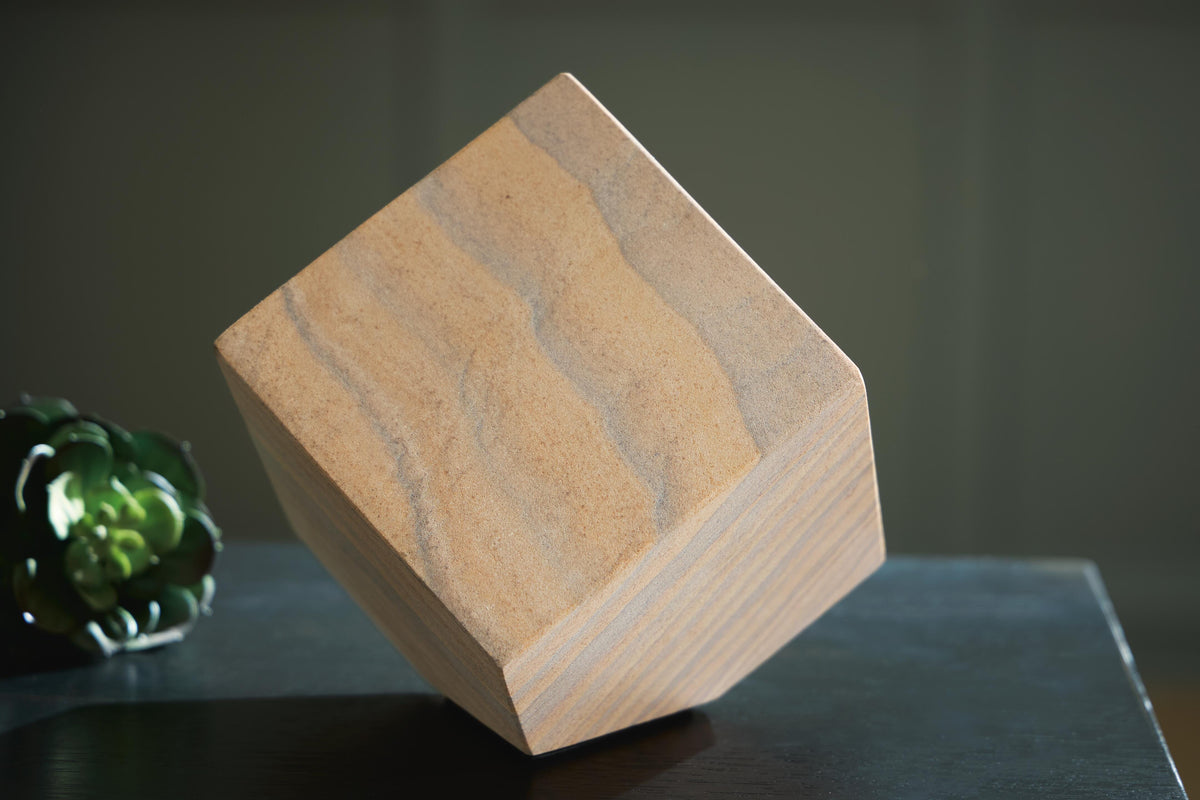 Hurport Red/Tan Sculpture from Ashley - Luna Furniture