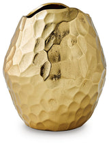 Ferryndale Gold Finish Vase from Ashley - Luna Furniture